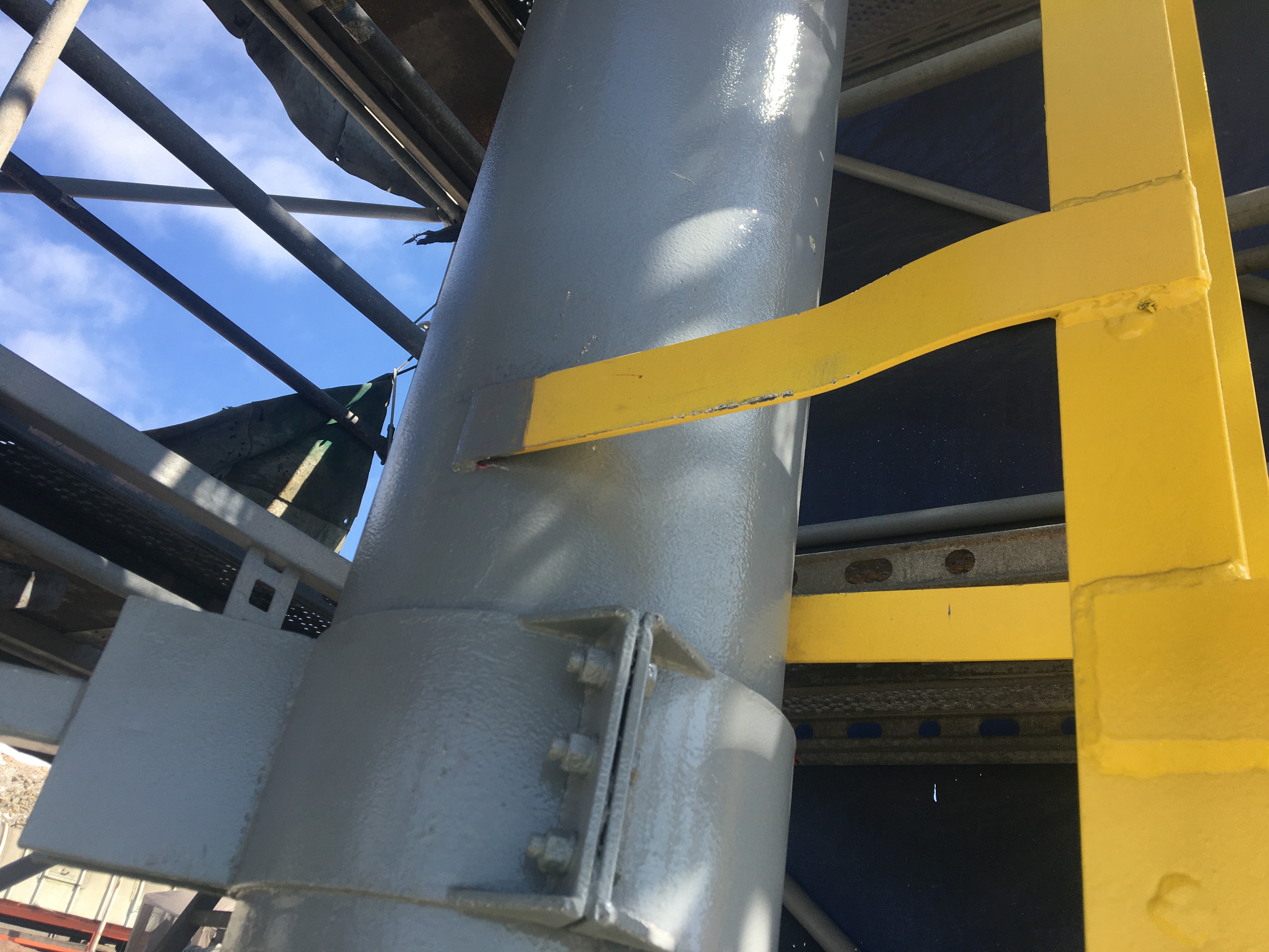 Torres de enfilamiento estructuras